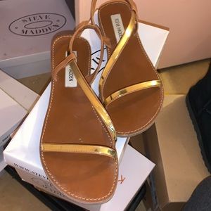 Gold Sandal by Steve Madden